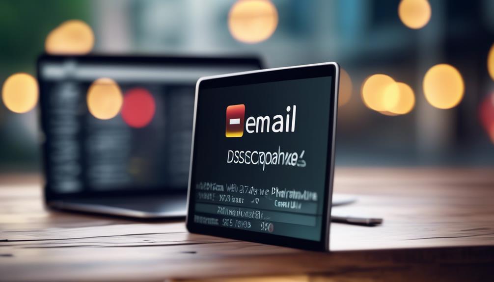 mismatched email addresses discovered